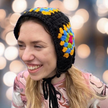 Crochet Skull Hat