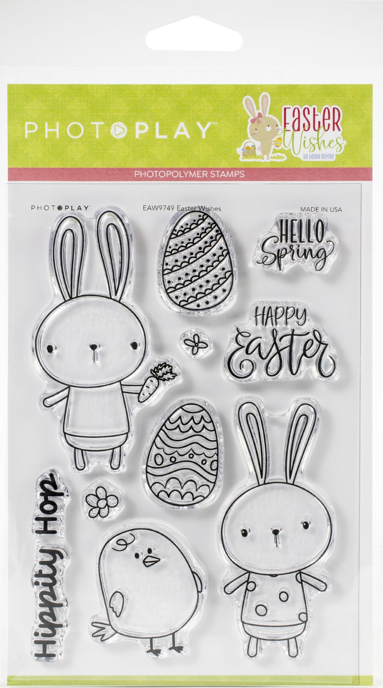 Photoplay Paper ColorPlay Photopolymer Stamp - Easter Wishes