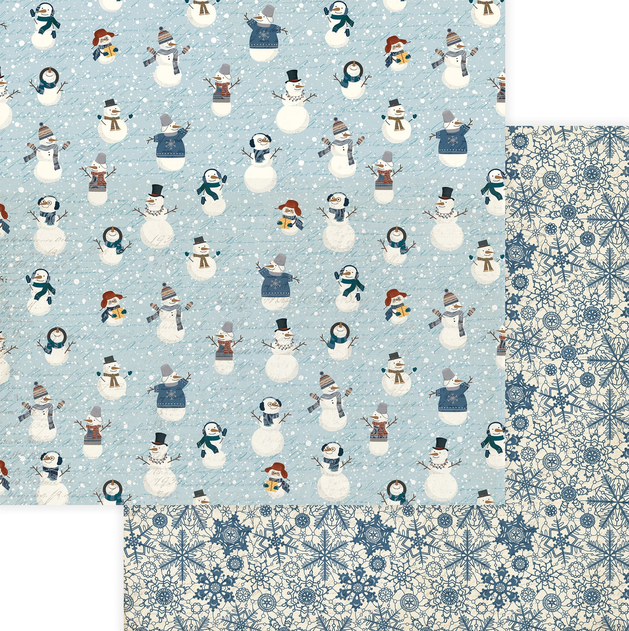 Photoplay Paper For The Love Of Winter Double-Sided Cardstock 12"X12" 25/Pkg - Snow Much Fun