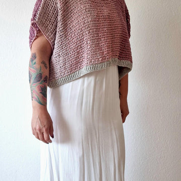 Häkelanleitung für das oversize Crop - Shirt "Das Sommerdingens
