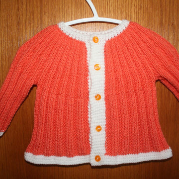 Easy Rib Knit Cardigan and Bonus Toque