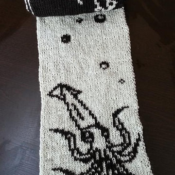 Calamari Squid Scarf