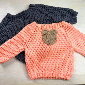 Baby Raglan Sweater Pattern