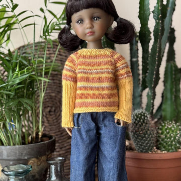 Sweater Striped Party for Ruby Red