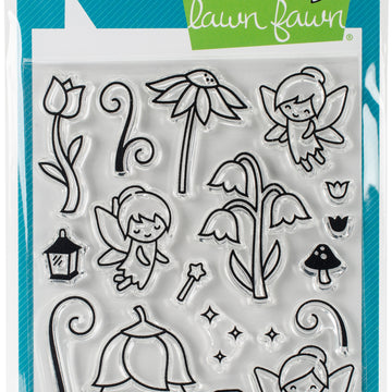 Lawn Fawn Clear Stamps 4"X6" - Fairy Friends