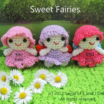 Sweet Fairy Dolls Amigurumi Crochet Pattern