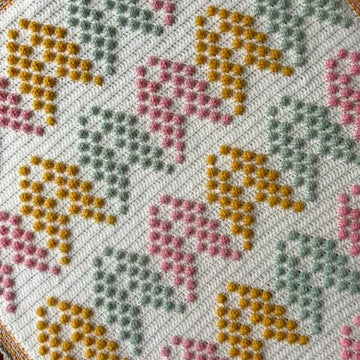 Bobbles Up Blanket