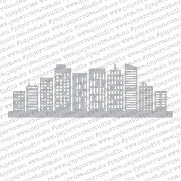 Paper Rose Dies - Cityscape Border