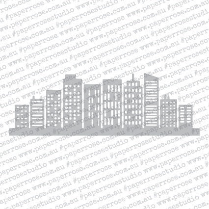 Paper Rose Dies - Cityscape Border