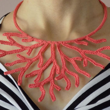 Coral Statement Necklace