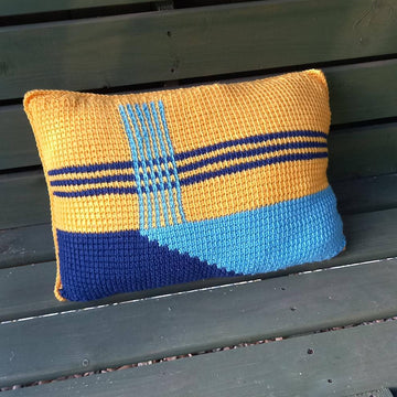 Crossing Lines Cushion Cover