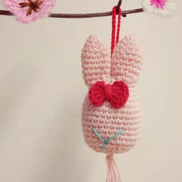 Easter Bunny Pendant using PaintBox Cotton DK