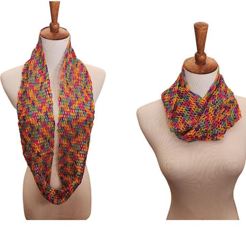 Rainbow Infinity Scarf