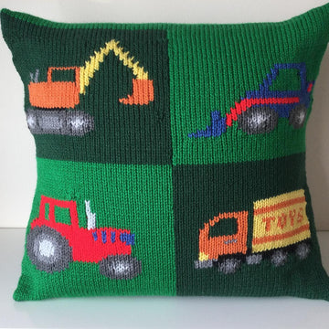 Diggers Cushion Cover