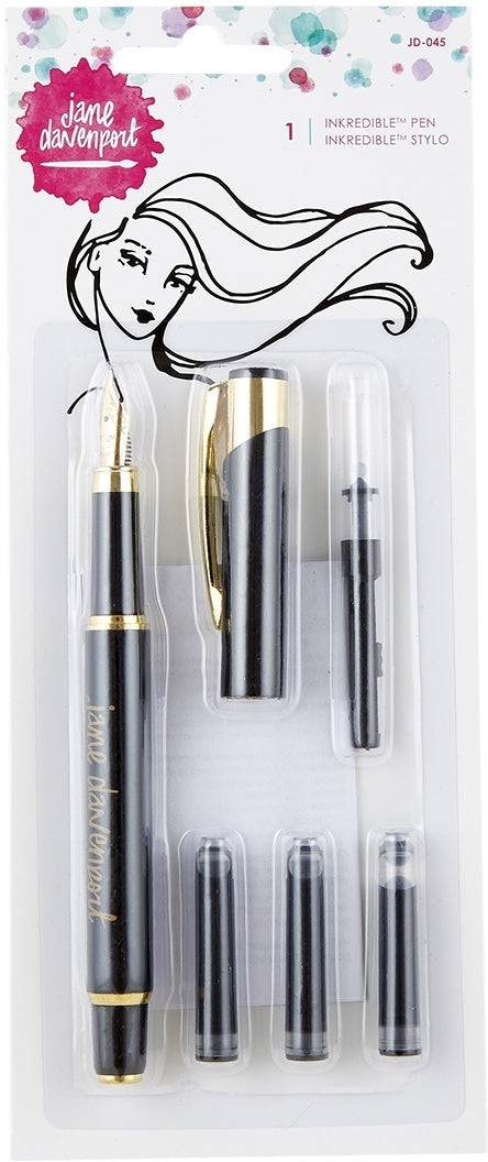 Spellbinders Jane Davenport Inkredible Fountain Pen Set - 606368