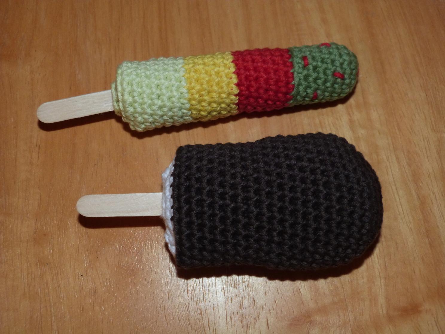 Ice cream crochet pattern