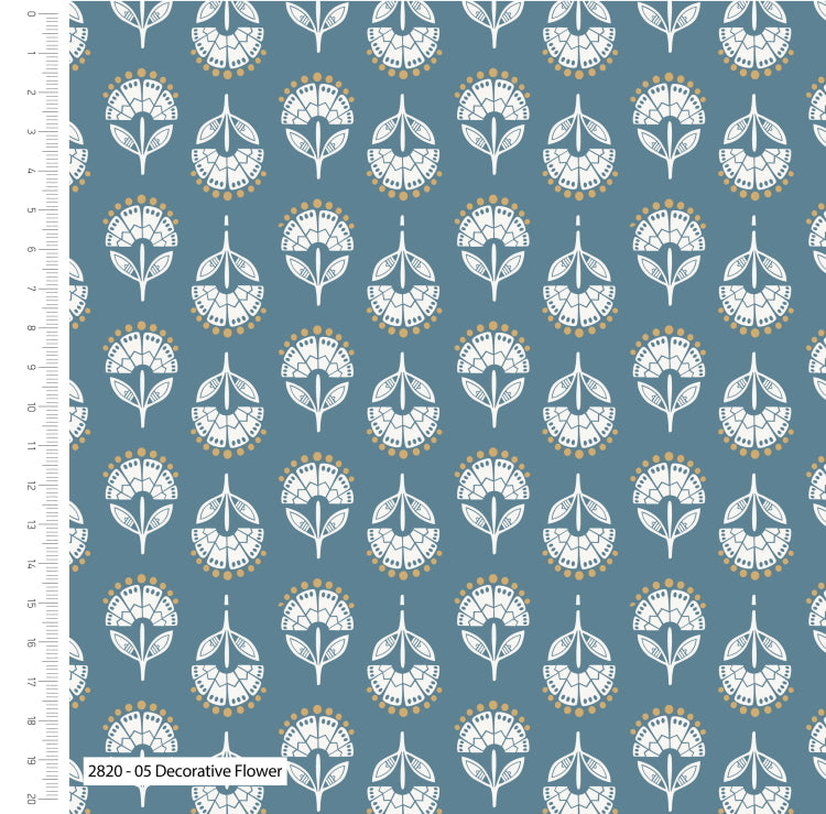 Craft Cotton Company Birds & Bobbins - Flowers