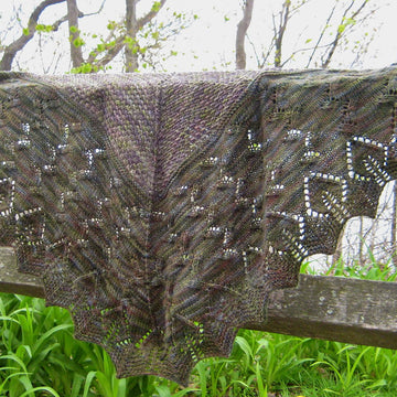 A Certain Shade of Green Shawl