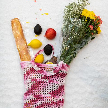 Filet Crochet Market Bag