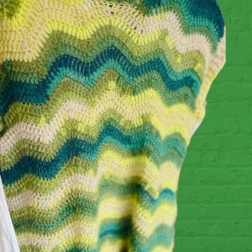 Wavelet Crochet Tank Top