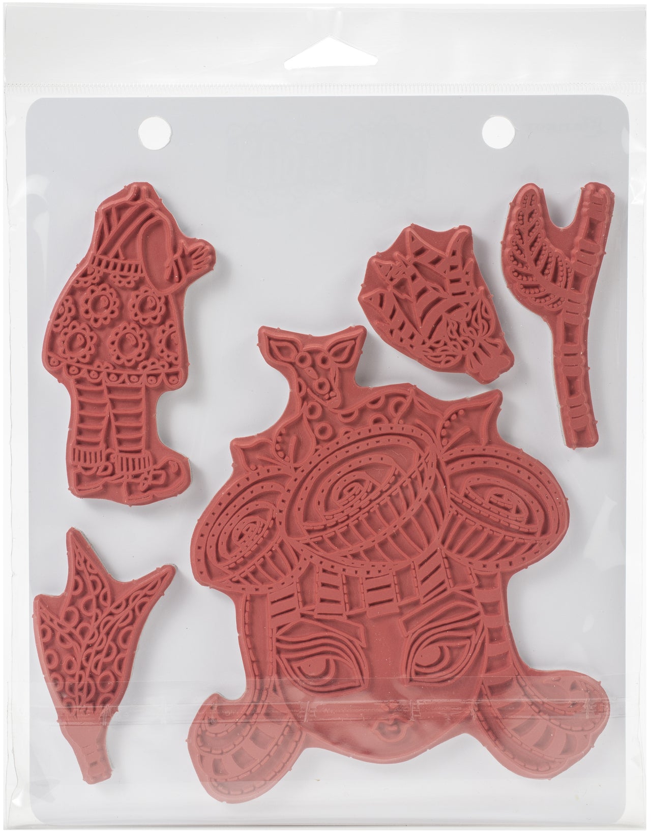 Ranger Dyan Reaveley's Dylusions Cling Stamp Collections 8.5"X7" - Crown Of Roses