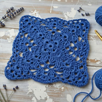 Crochet Square Motif Pattern – PDF + Video Tutorial