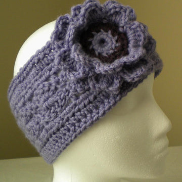 Pinwheel Headband with Flower