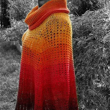 Poncho "Otoño" with Loop