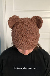 Fluffy Baby Bear Beanie