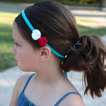 Summer Girl - knitted headband