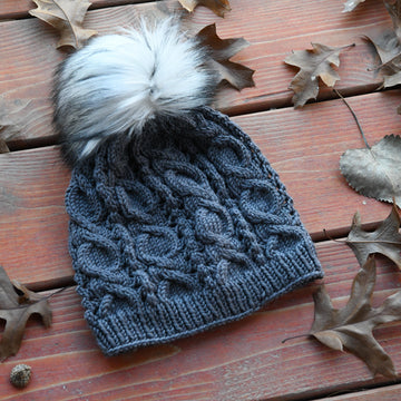 XOXO Cable Car Knit Hat
