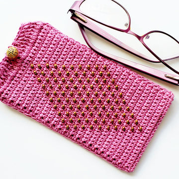 Beaded Eyeglass Case