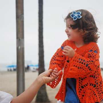 Chysanthemum Crochet Cardigan