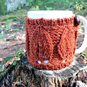 Oak and Elm mug cozies