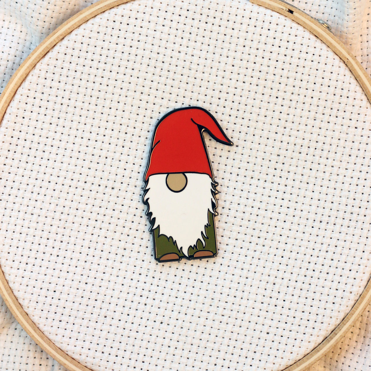 The Snarky Crafter Gnome: Red Slouchy Hat