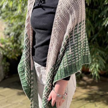 Emerald Echo Shawl