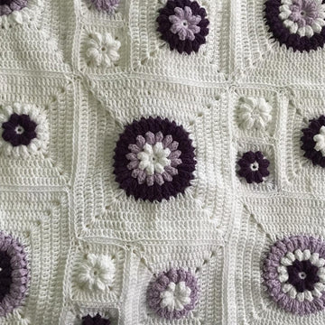 Pretty Granny Baby Blanket N 346
