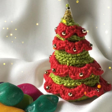 Christmas Tree - Christmas Decoration, Christmas gifting idea, Christmas Toys for Kids, Christmas Tree Decoration, Christmas crochet pdf pattern with video tutorials