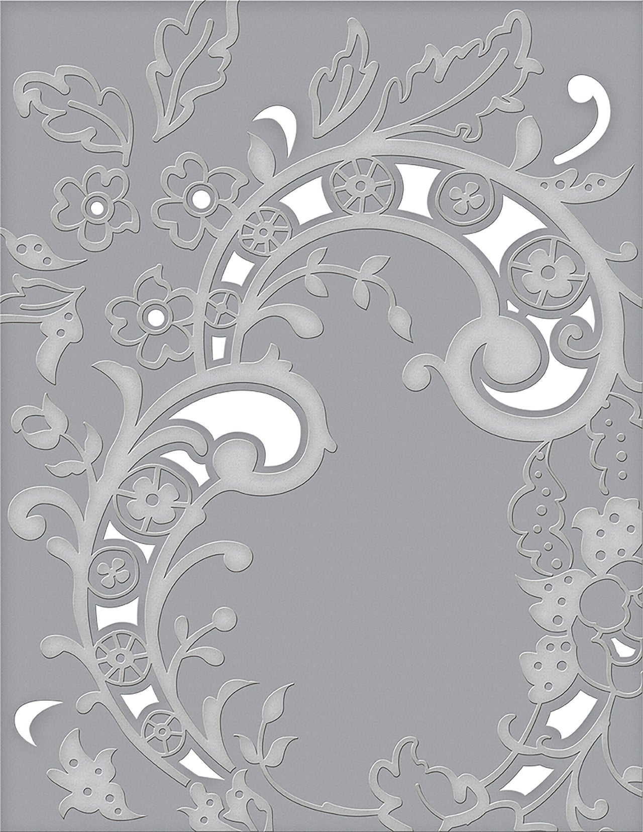 Spellbinders Cutting Embossing Folders - Baroque Filigree