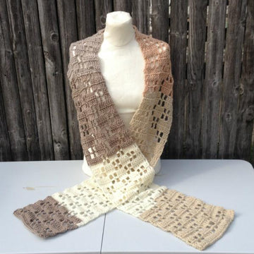 Shades of Beige Super Scarf