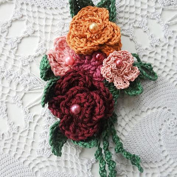 Roses Brooch
