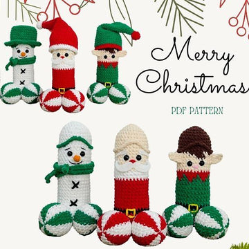 3in1 Surprise Christmas Crochet Pattern Bundle