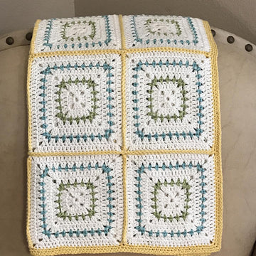 Farmhouse Square Baby Blanket