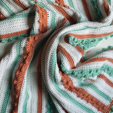 The Candy Clouds Baby Blanket