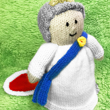 Royal Queen Jubilee Soft Toy Plush 23 cms