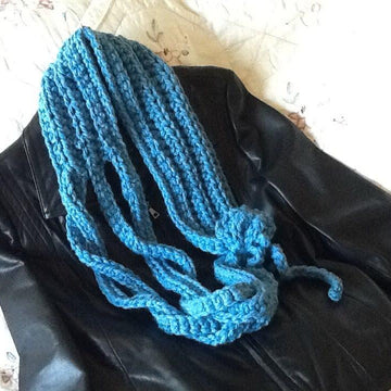 Blue Lagoon Chunky Scarf