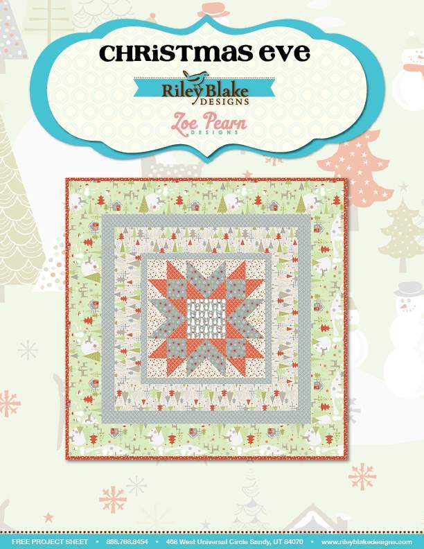 Riley Blake Christmas Eve - Downloadable PDF