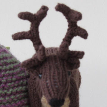 Deer in the heather tea cosy