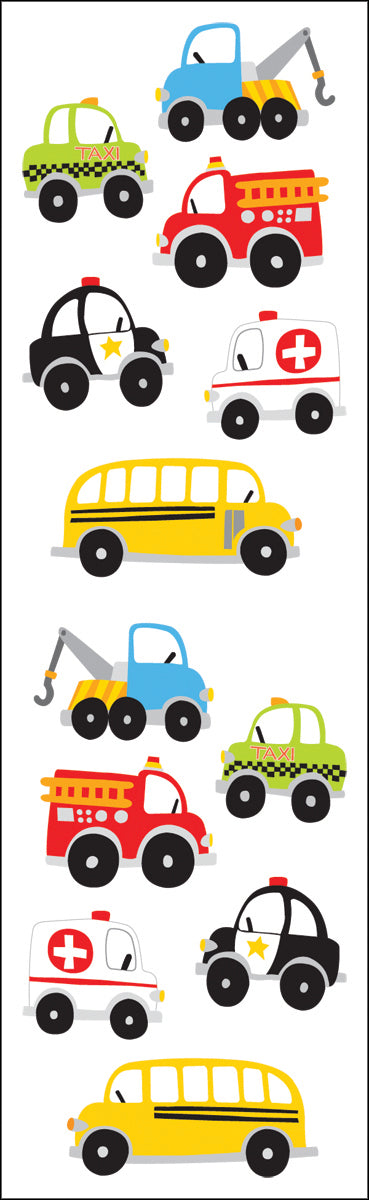 Mrs. Grossman's Stickers - Work Vehicles