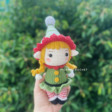 ELF Amigurumi Pattern, Carol Crochet Pattern